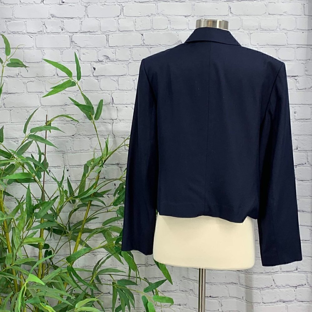 Talbots Navy Blue Pant Suit - Picture 2 of 8